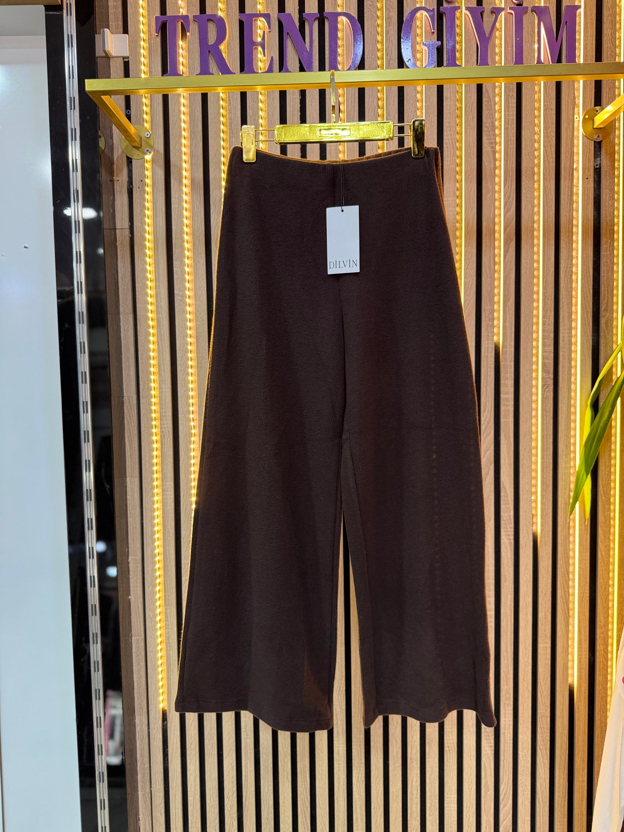 DILVIN TRIKO PANTOLON ACI KAHVE