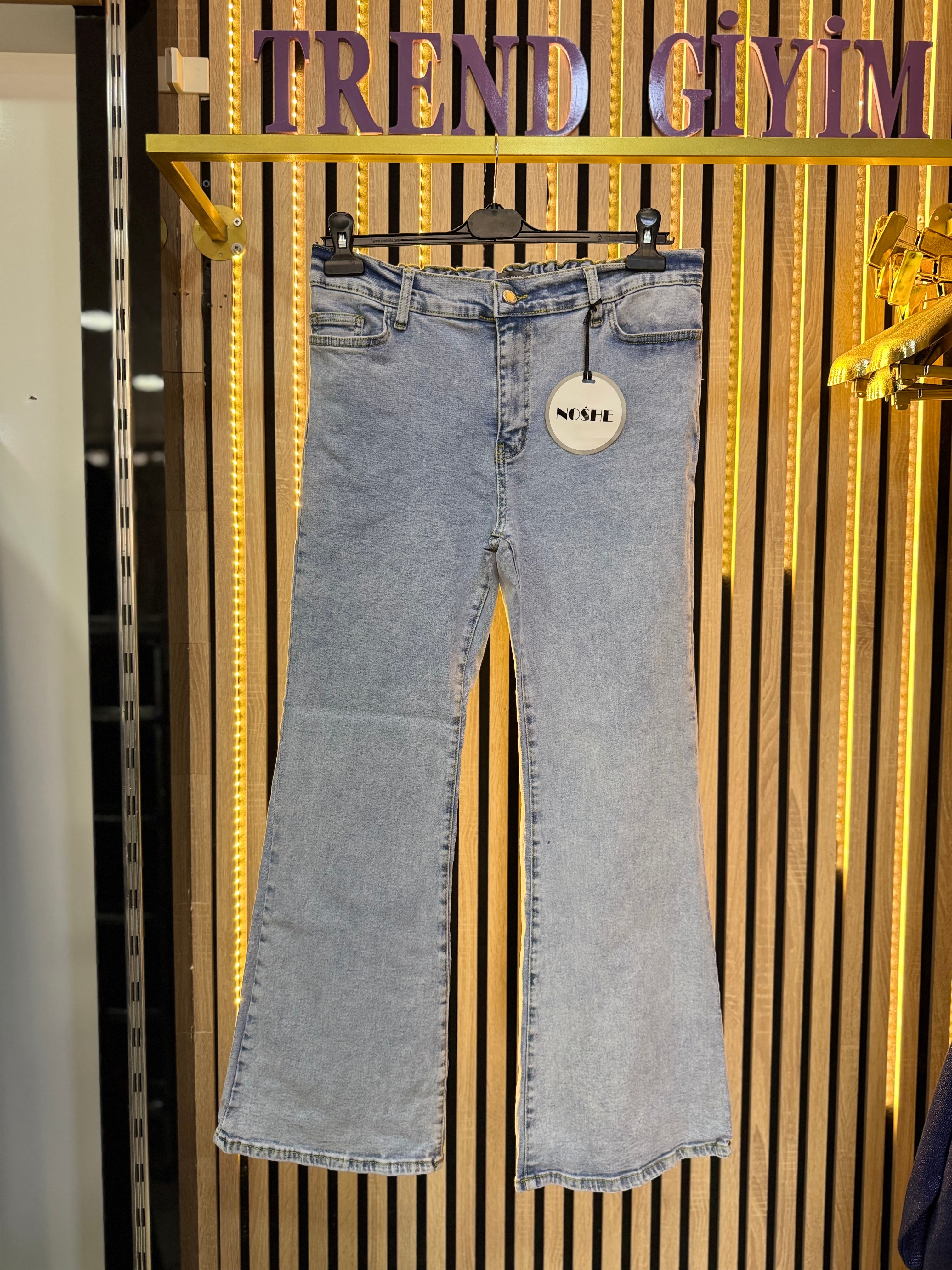 NOŞHE LIKRALI İSPANYOL PAÇA PANTOLON