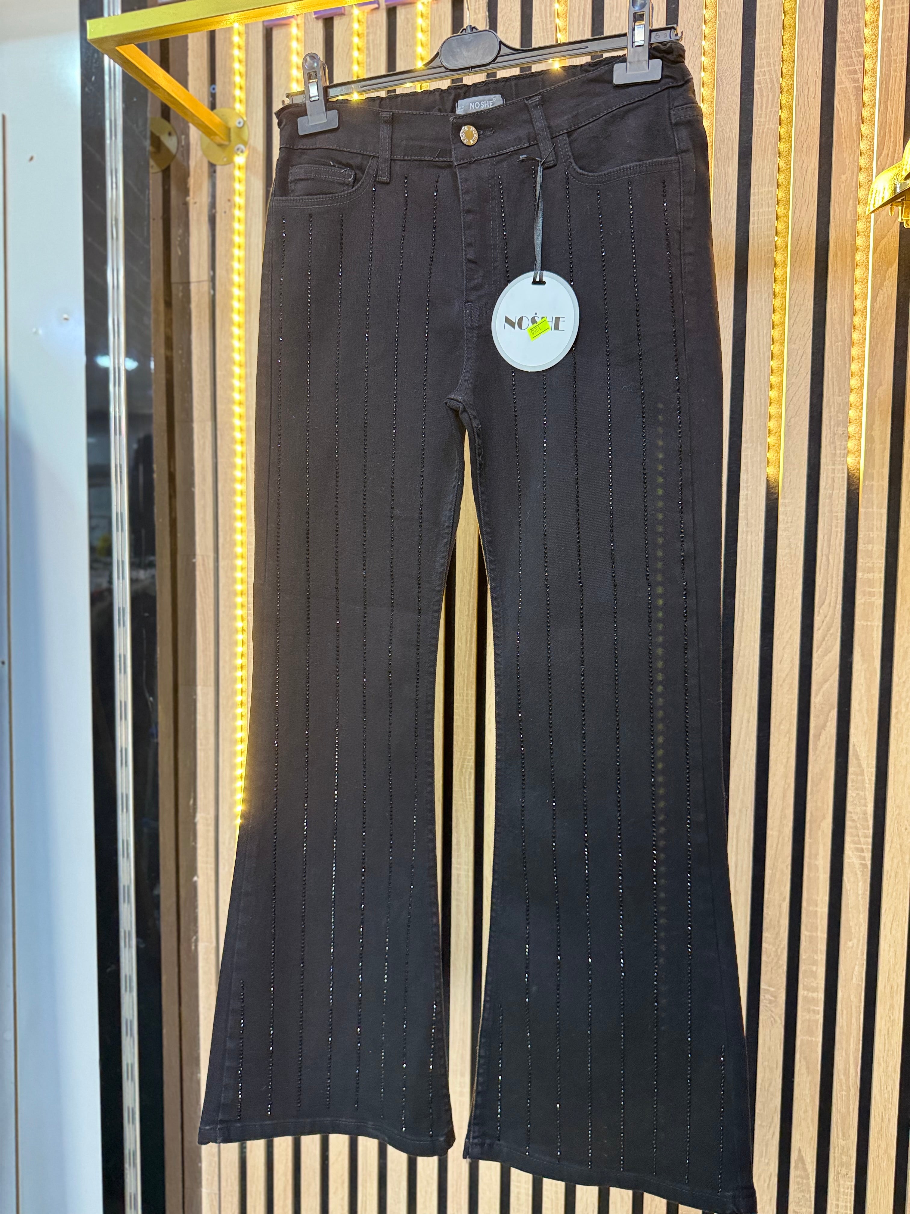 TAŞLI İSPANYOL PAÇA PANTOLON