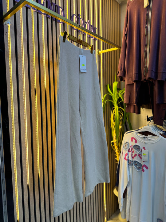 DILVIN TRIKO PANTOLON KREM