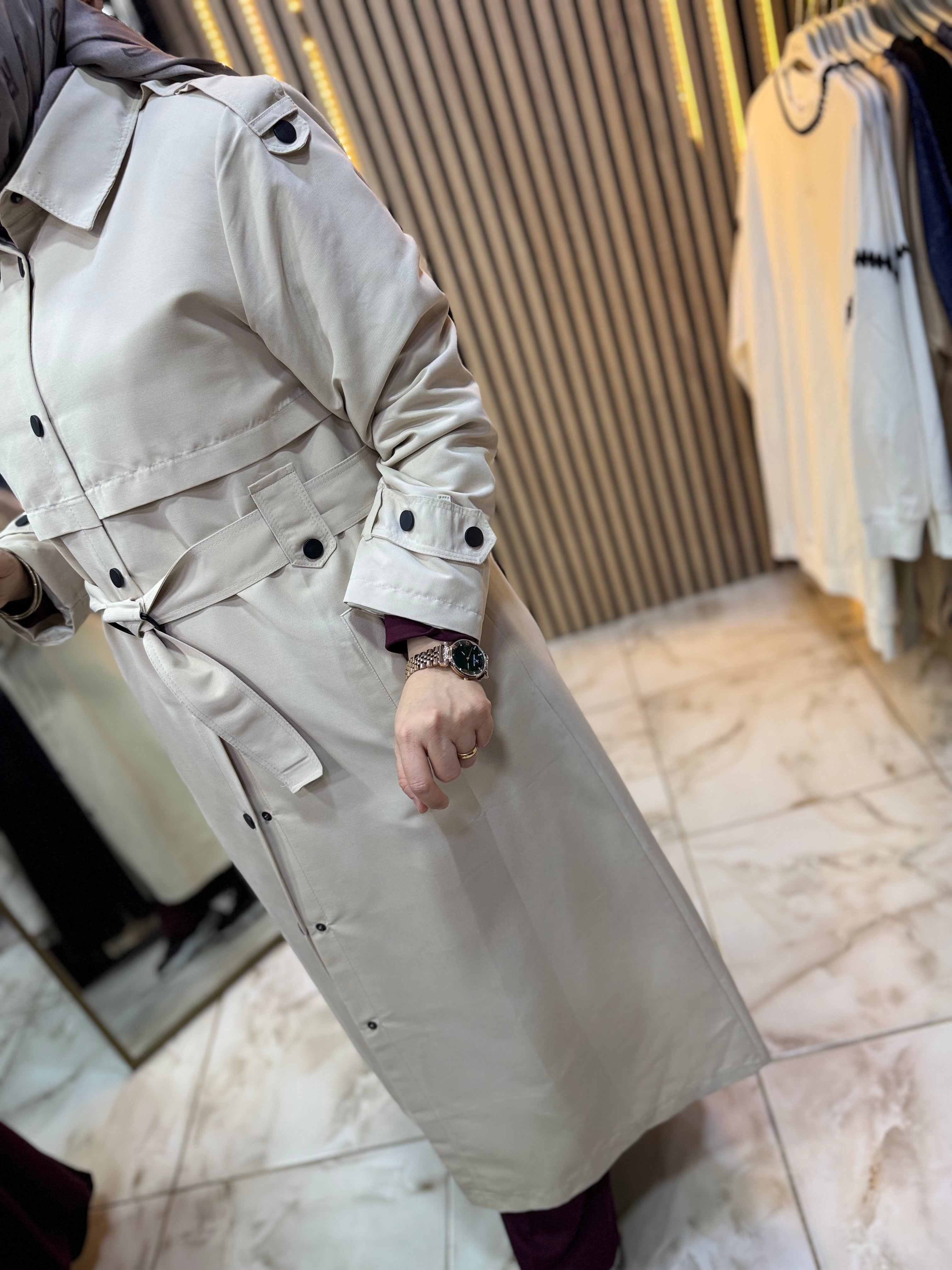 ESVET TRENCH BEJ