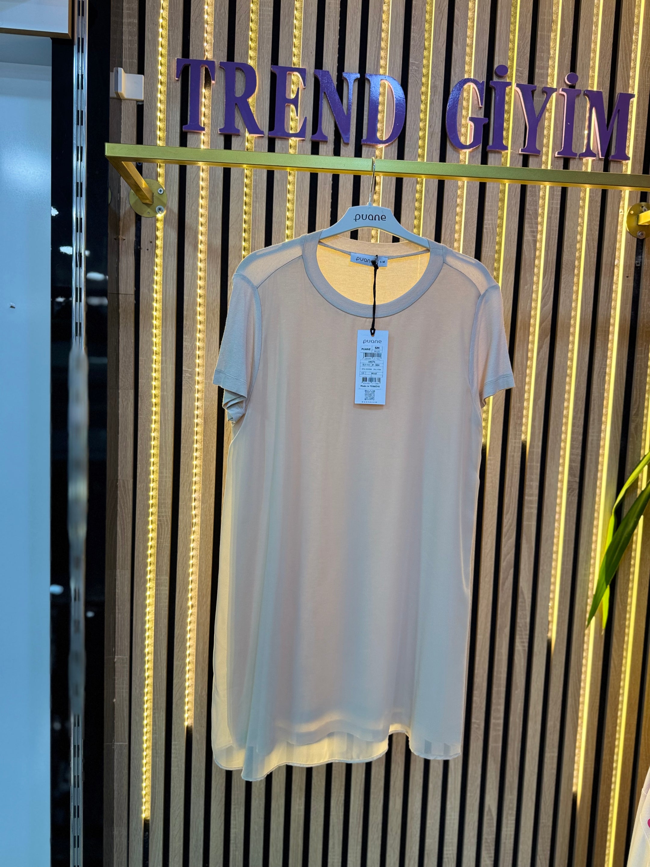 PUANE ÖNÜ TÜL KISA KOL IÇLIK 02