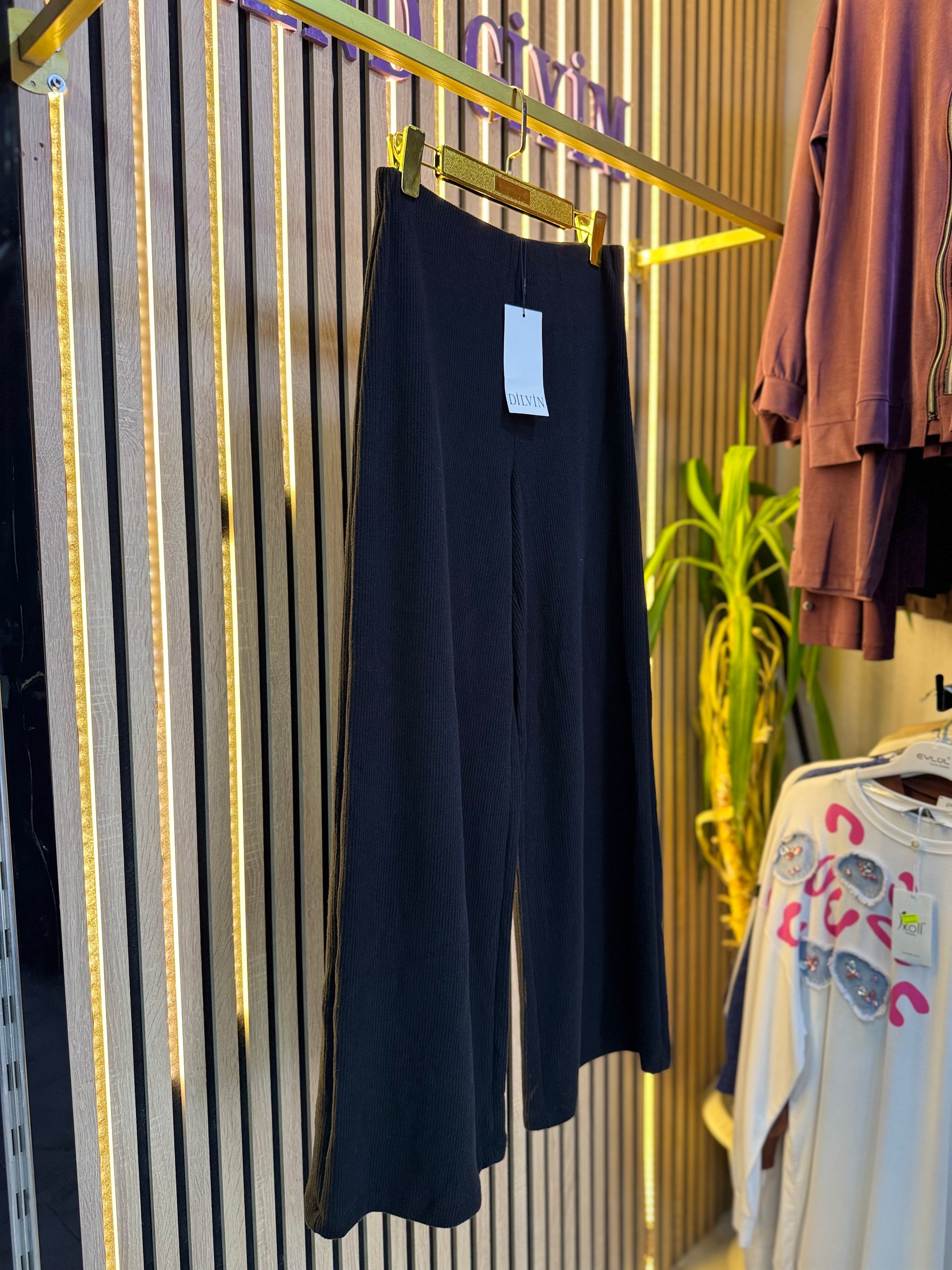 DILVIN TRIKO PANTOLON SIYAH