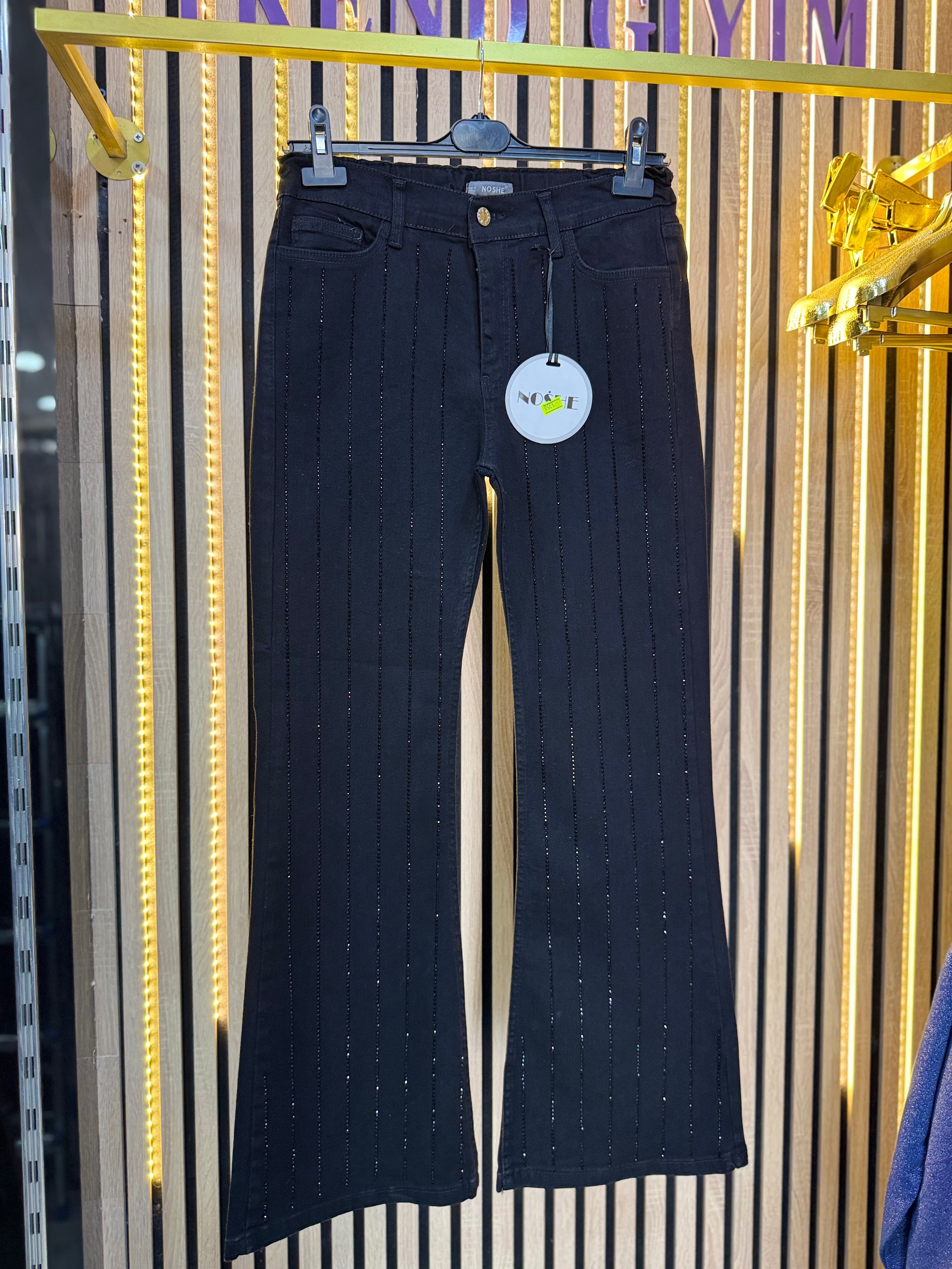 TAŞLI İSPANYOL PAÇA PANTOLON