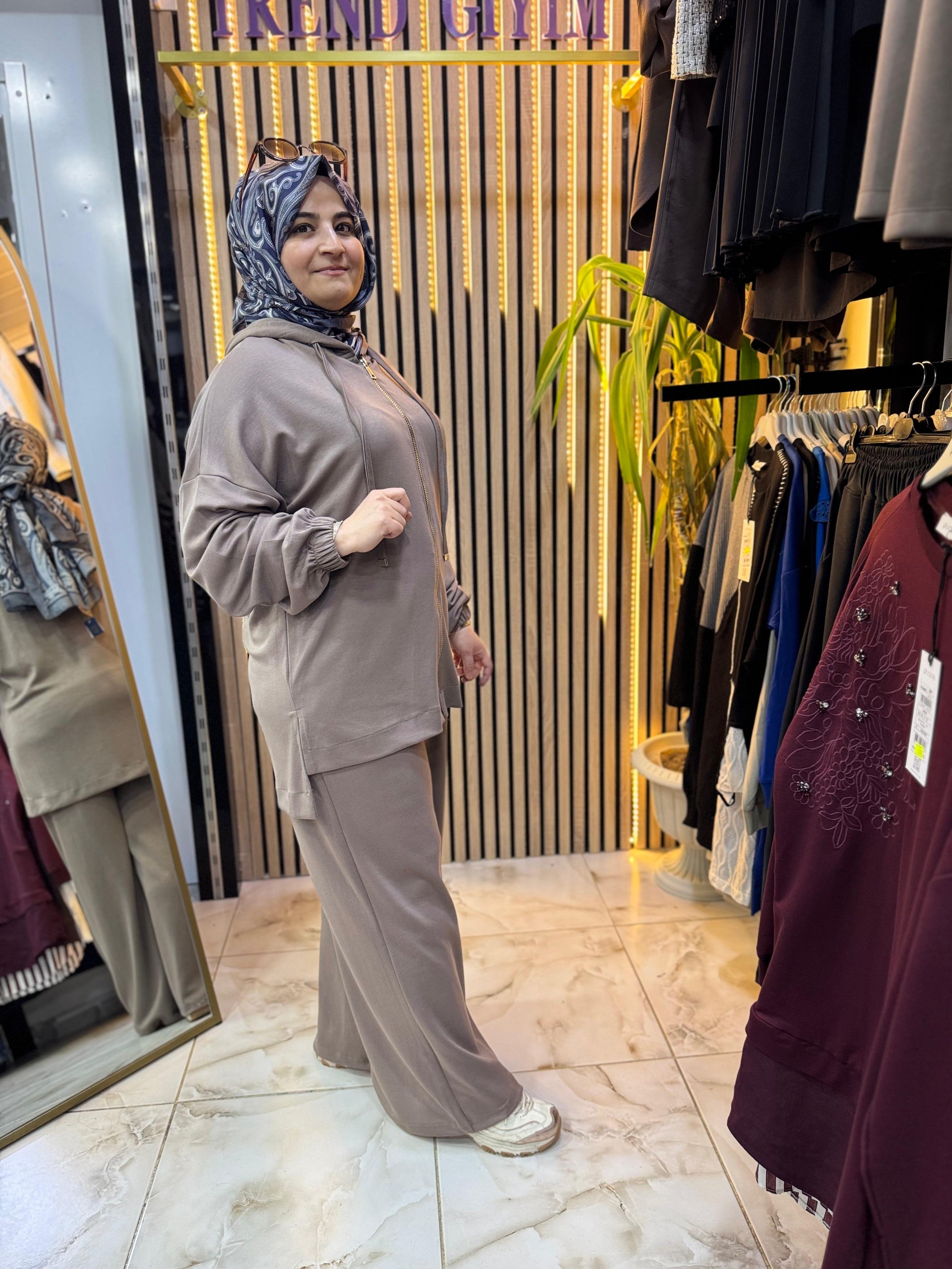 KAMPANYALI OYSHO RAHAT KALIP AÇIK GRİ T21