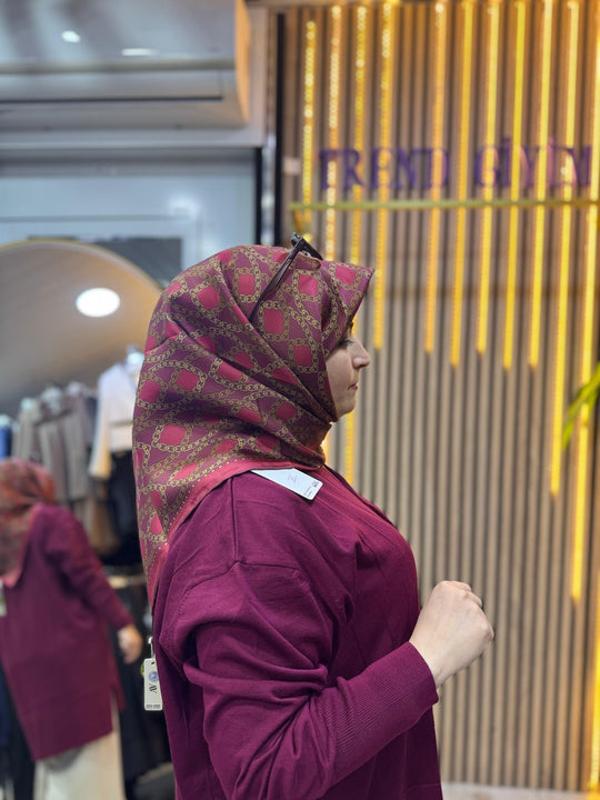 ARMİNE İPEK EŞARP R12