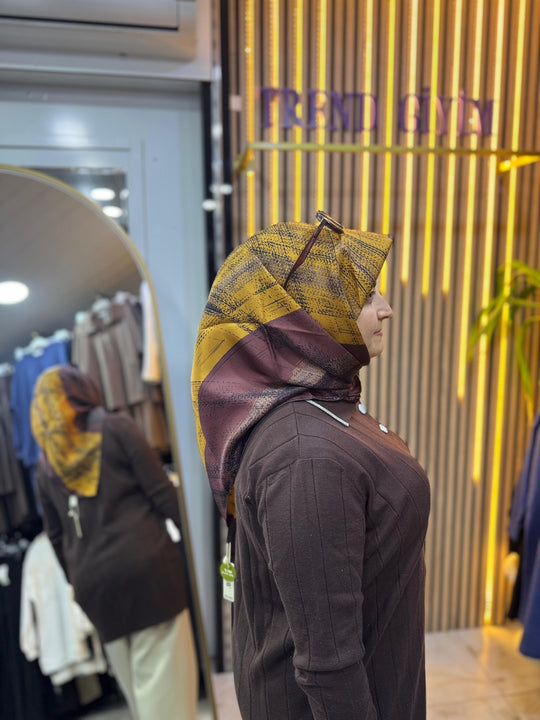 ARMİNE İPEK EŞARP R15