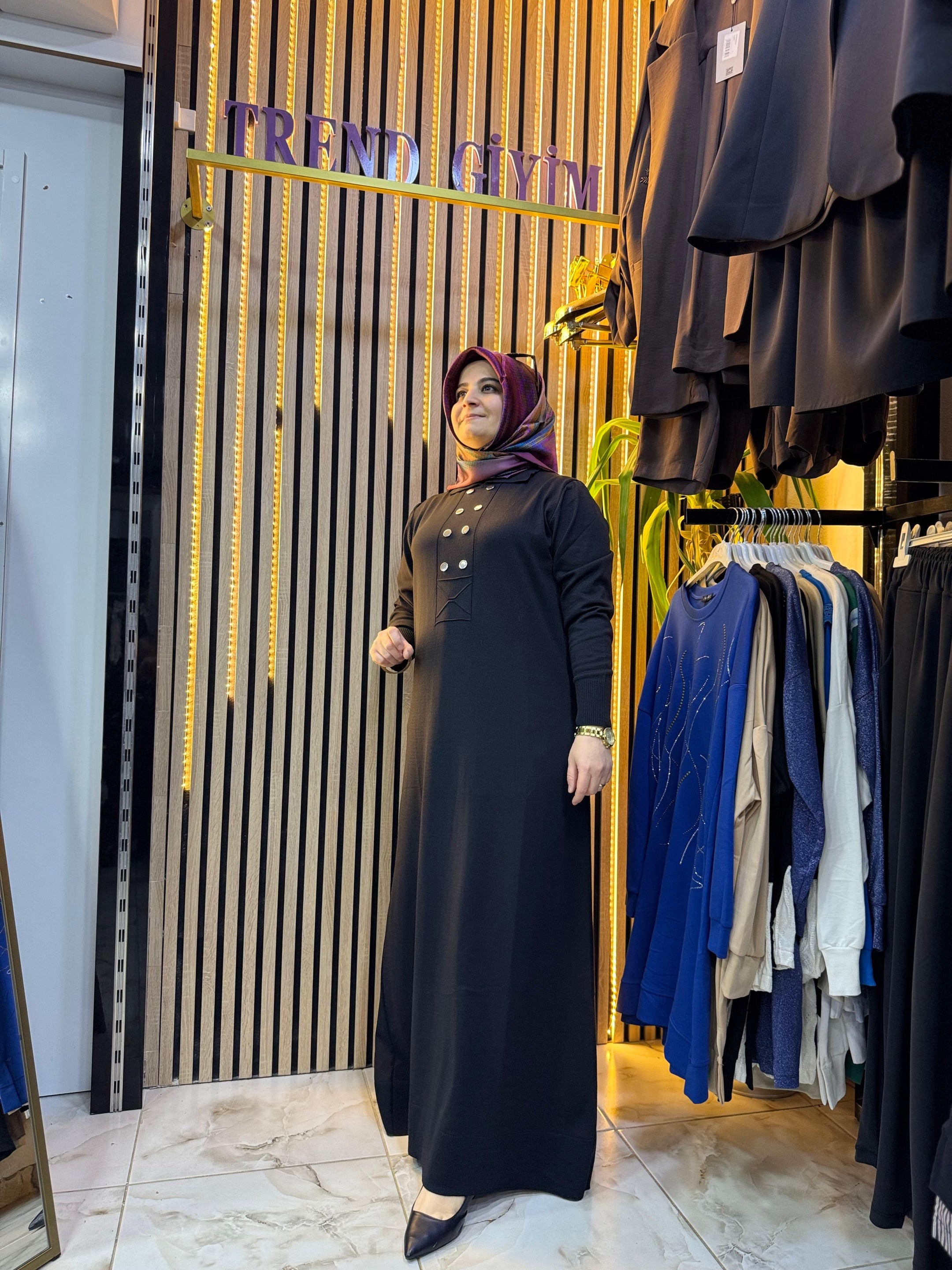 MERSERİZE SOğUK İP ELBİSE