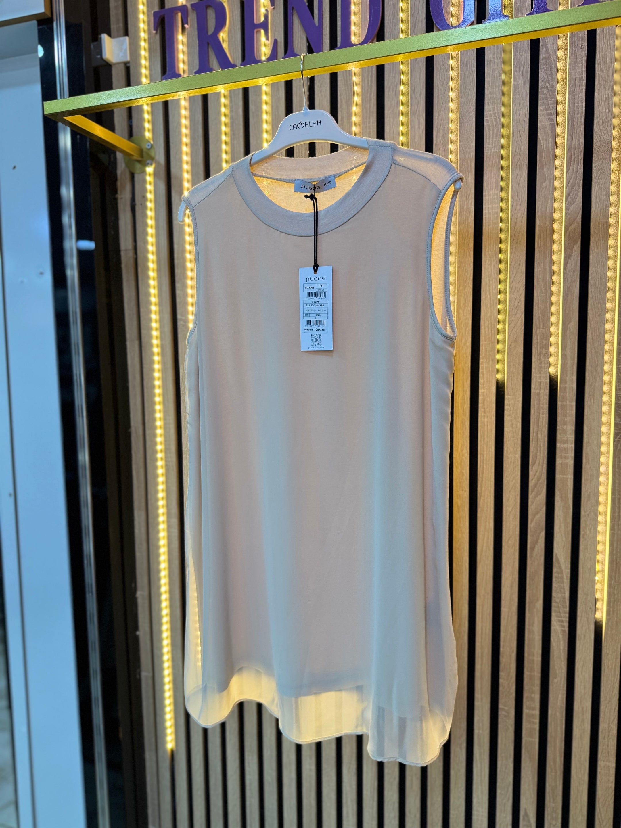 PUANE ÖNÜ TÜL SIFIR KOL İÇLİK 01