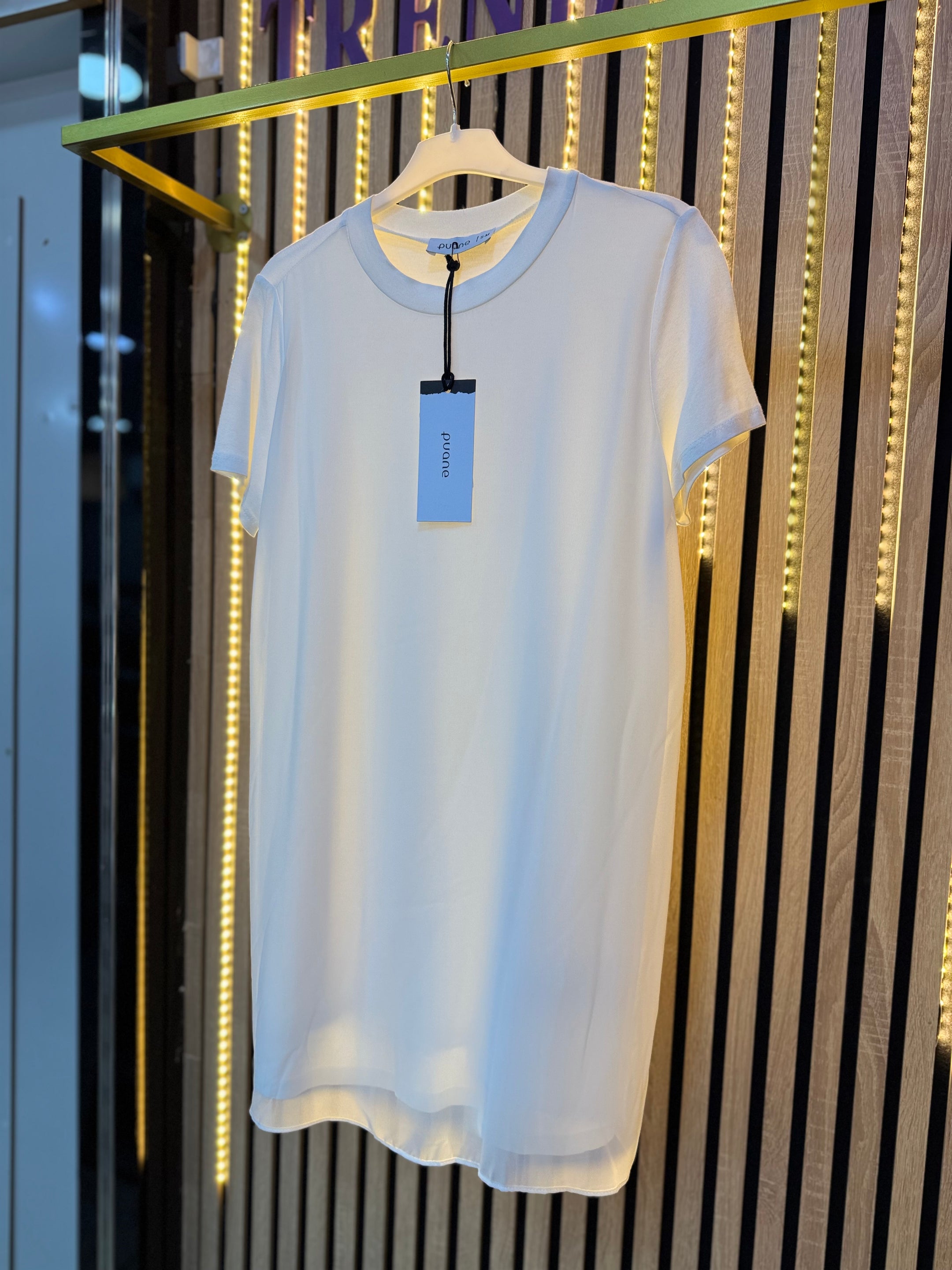 PUANE ÖNÜ TÜL KISA KOL IÇLIK 02￼