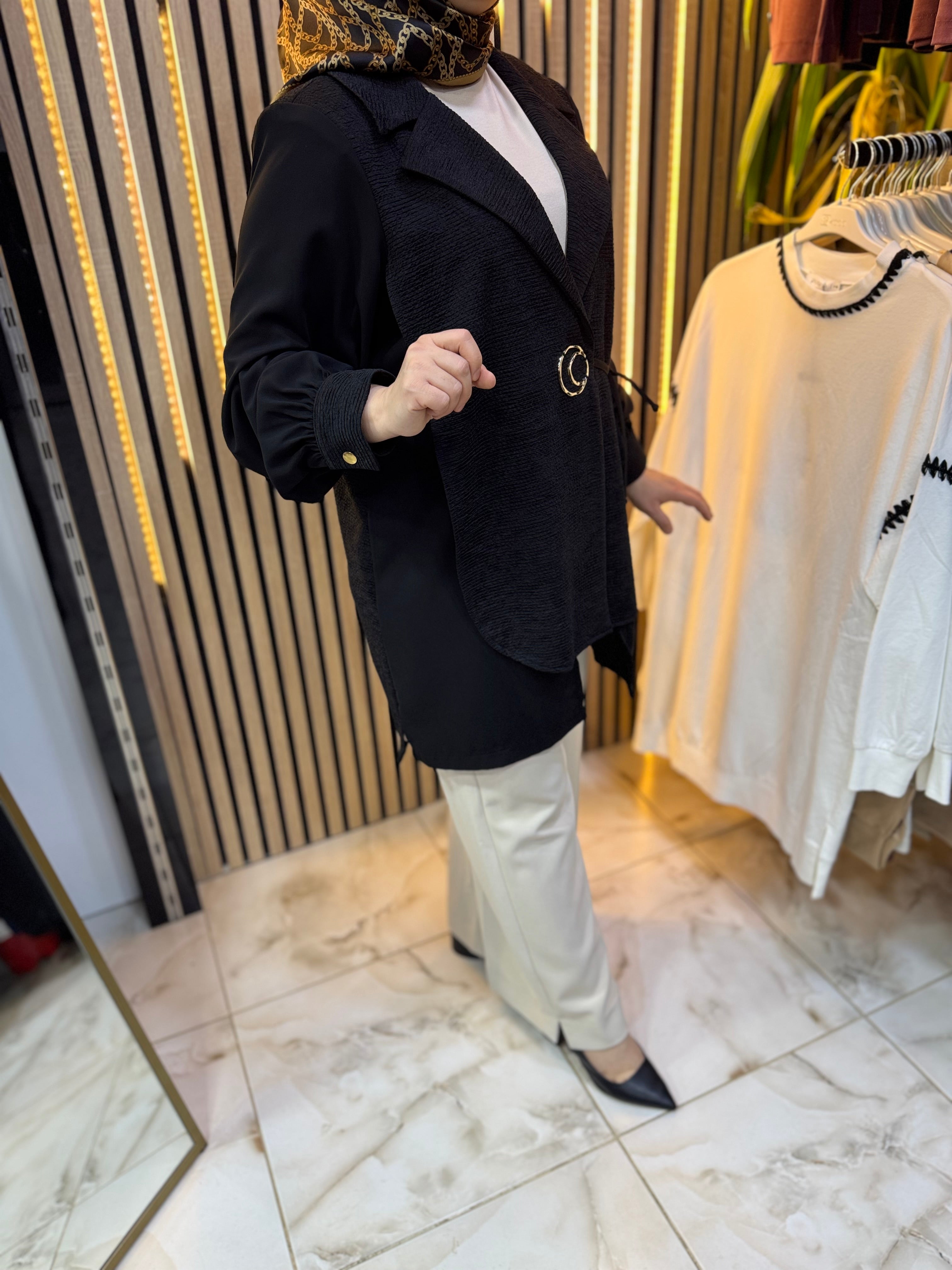 BLAZER CEKET SIYAH CKT 1