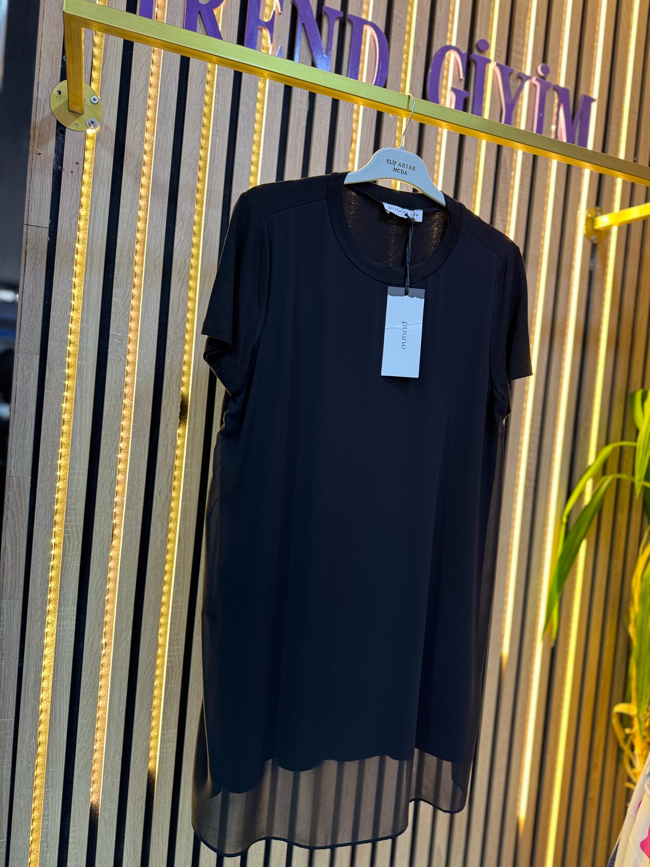 PUANE ÖNÜ TÜL KISA KOL IÇLIK 02￼