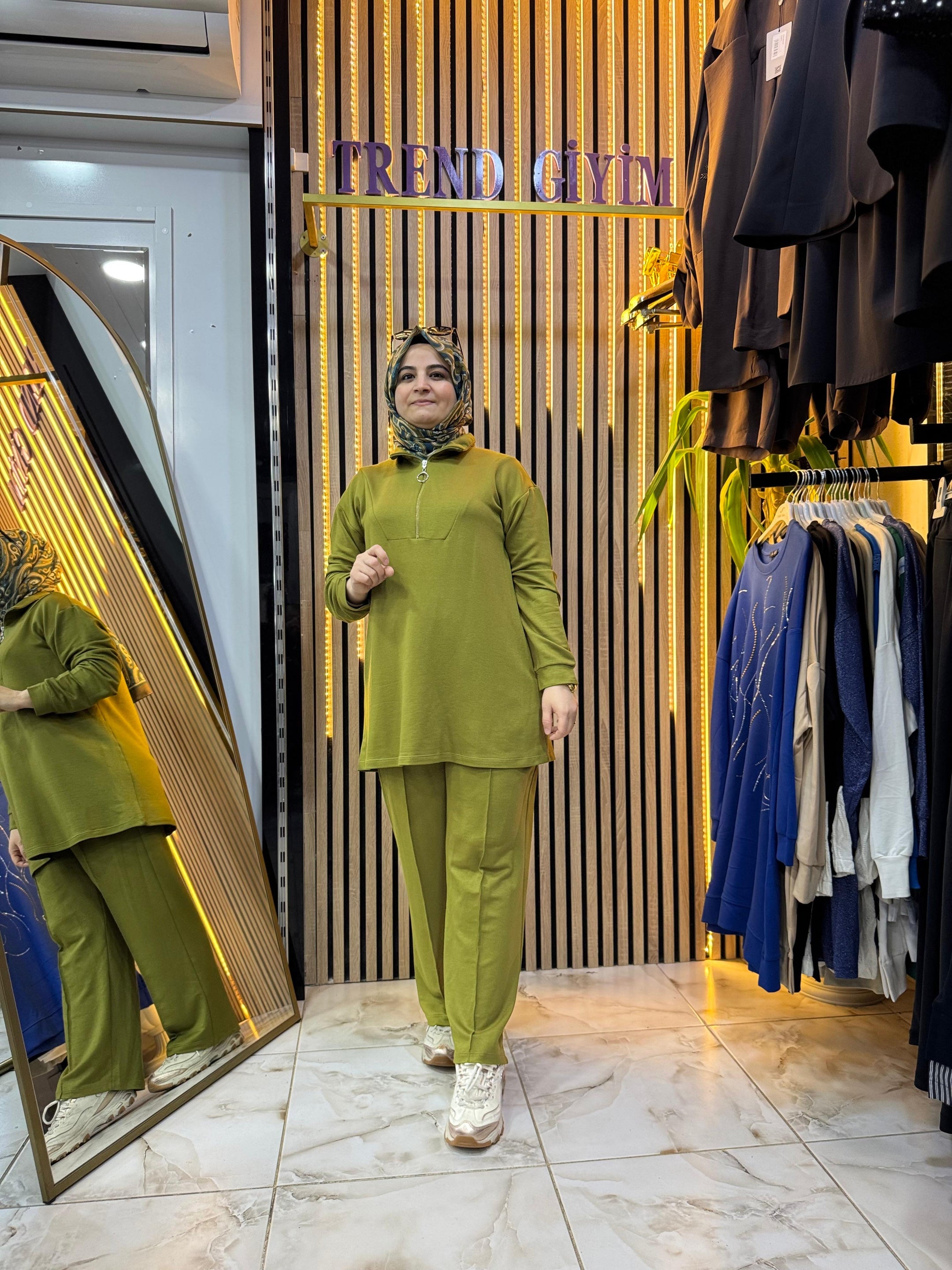 YARIM FERMUARLI TAKIM YEŞİL KT20