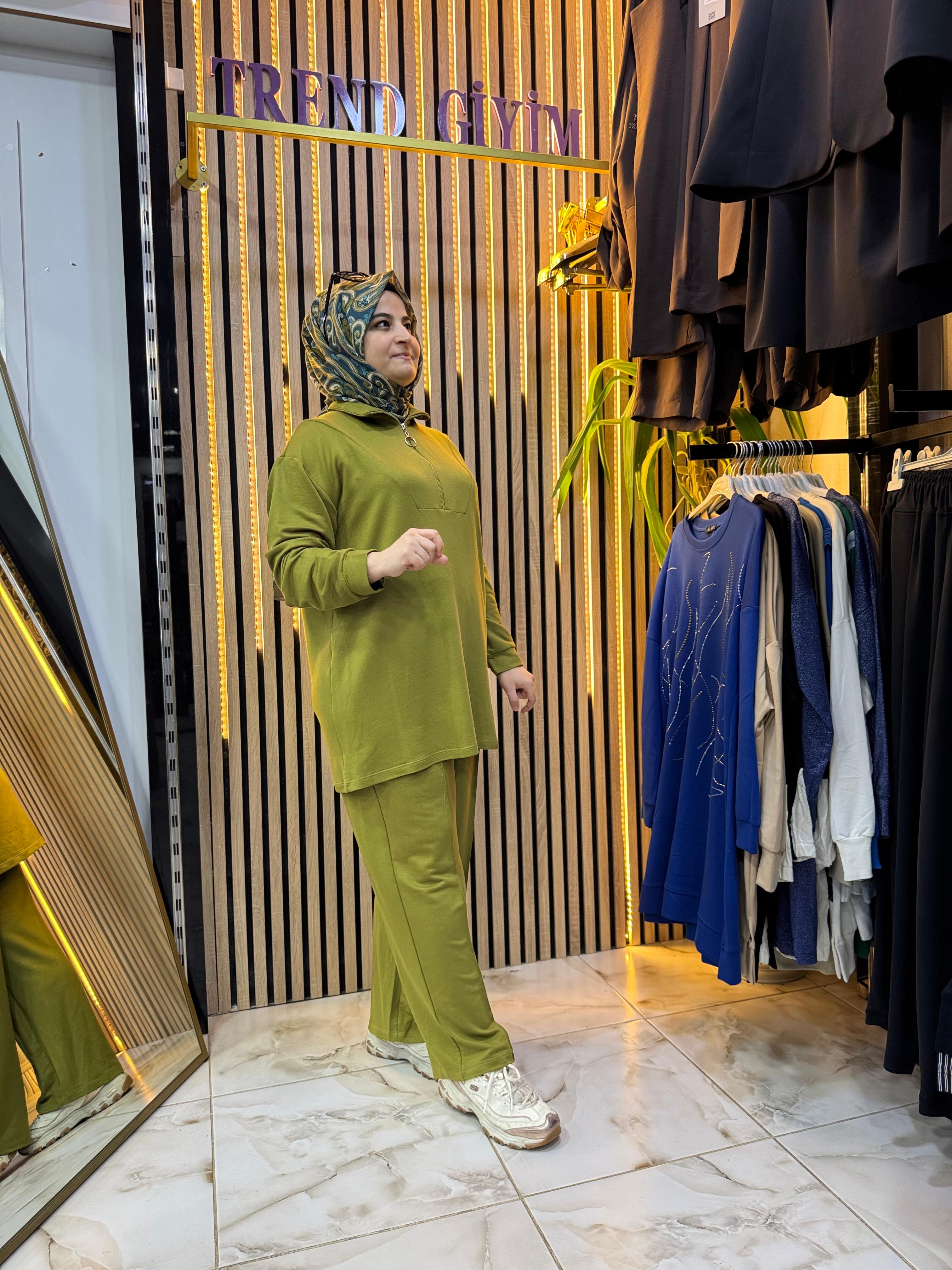 YARIM FERMUARLI TAKIM YEŞİL KT20