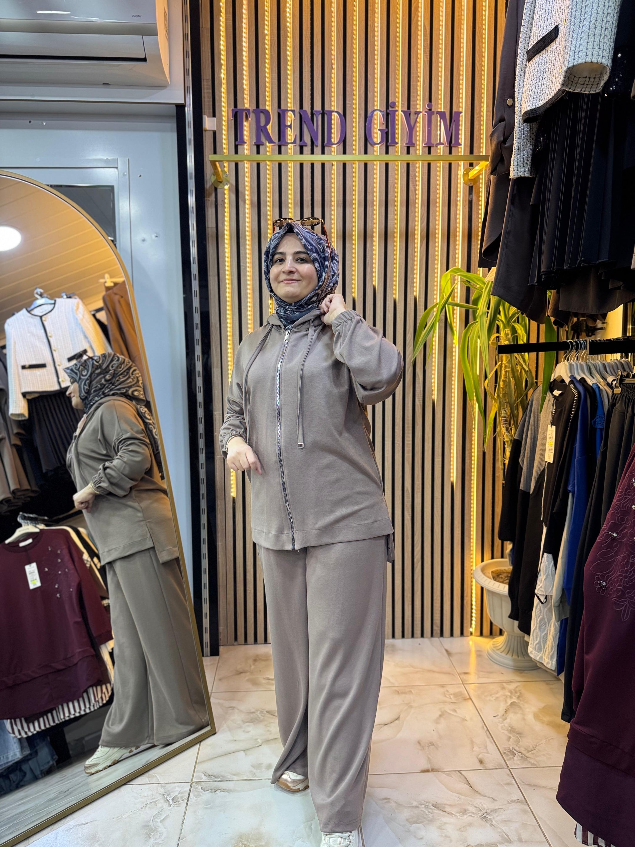 KAMPANYALI OYSHO RAHAT KALIP AÇIK GRİ T21