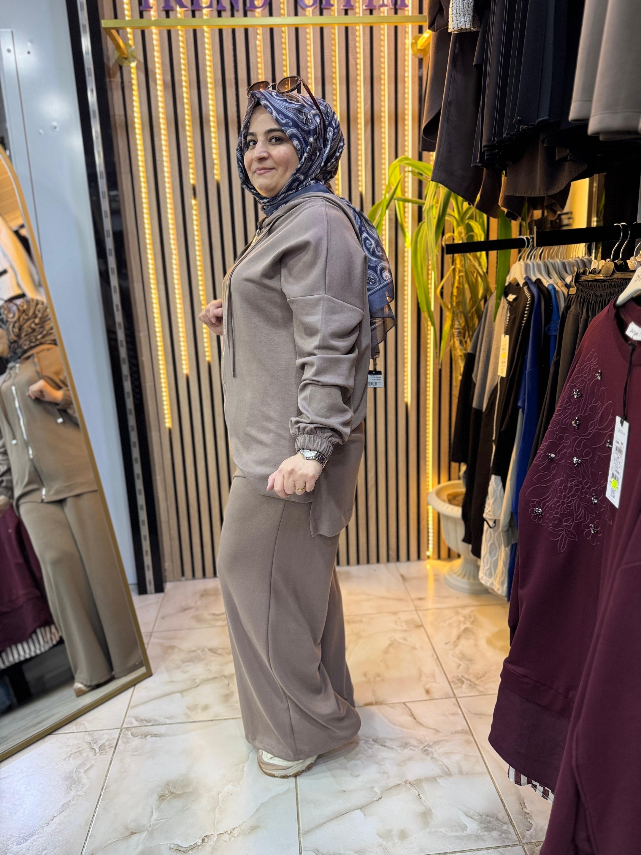 KAMPANYALI OYSHO RAHAT KALIP AÇIK GRİ T21