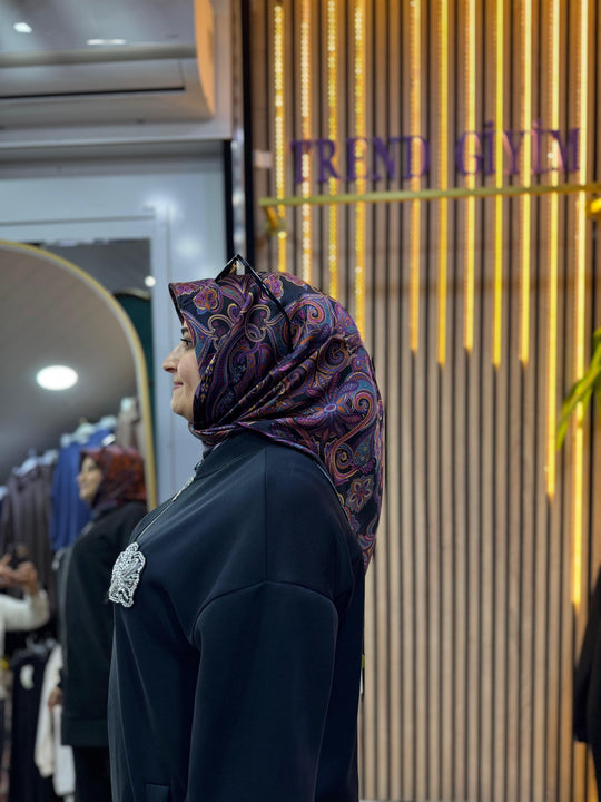 ARMİNE İPEK EŞARP R18