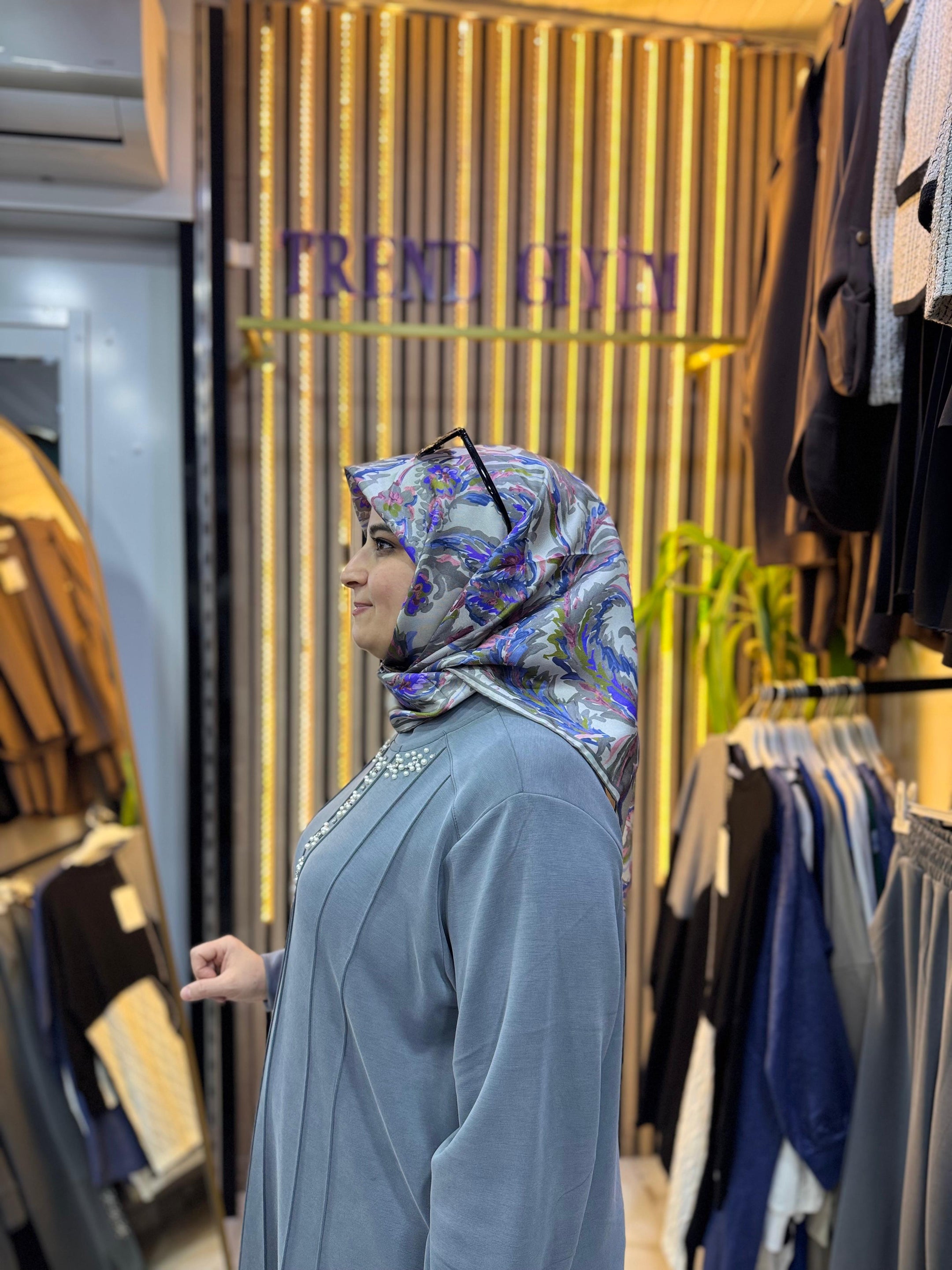 SİLK HOME İPEK EŞARP Ş13