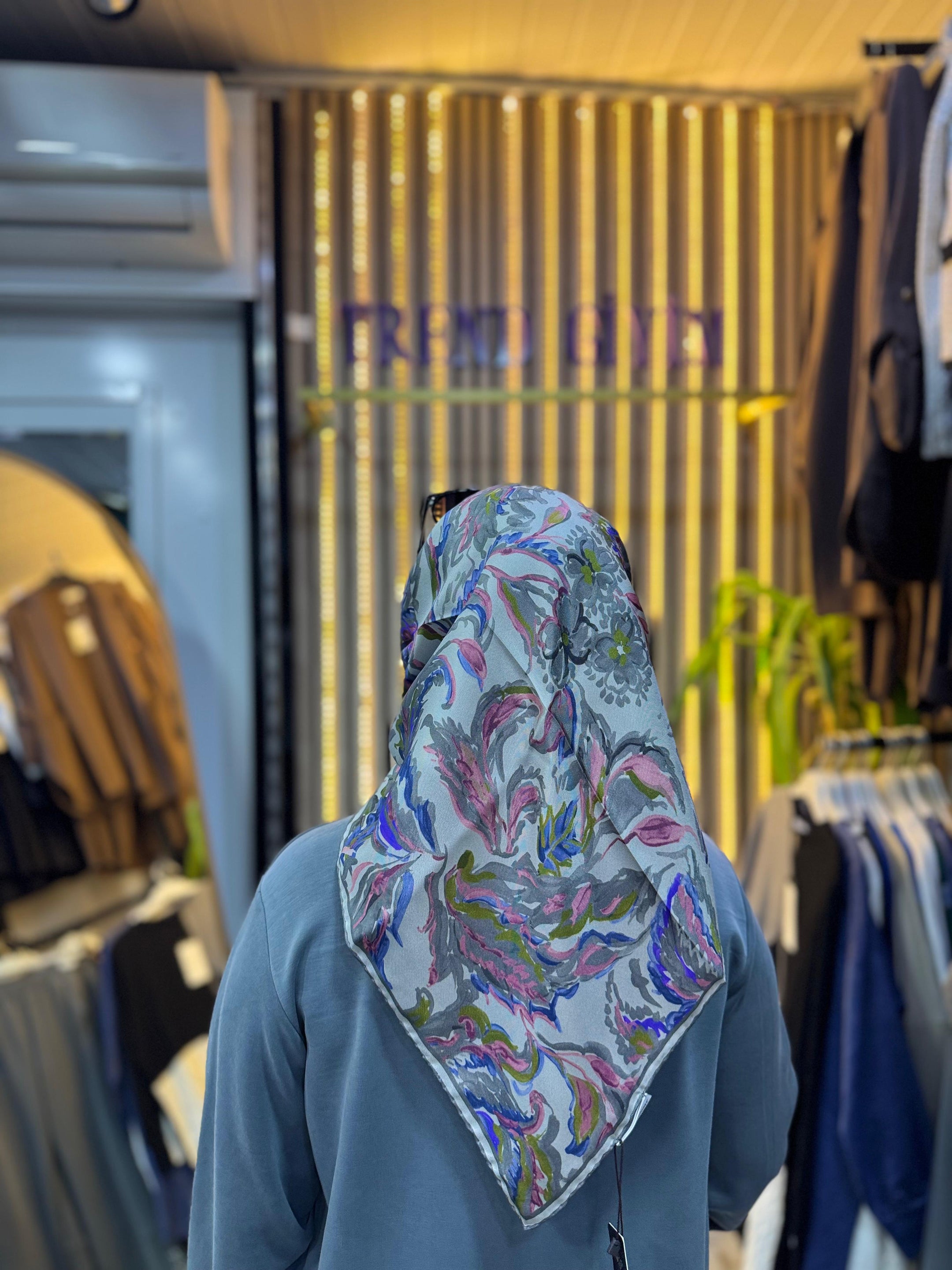 SİLK HOME İPEK EŞARP Ş13