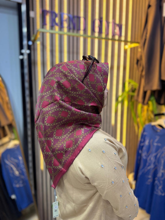 ARMİNE İPEK EŞARP T14