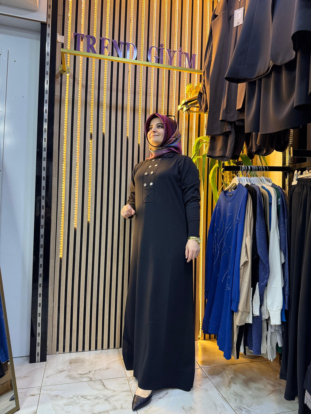 MERSERİZE SOğUK İP ELBİSE