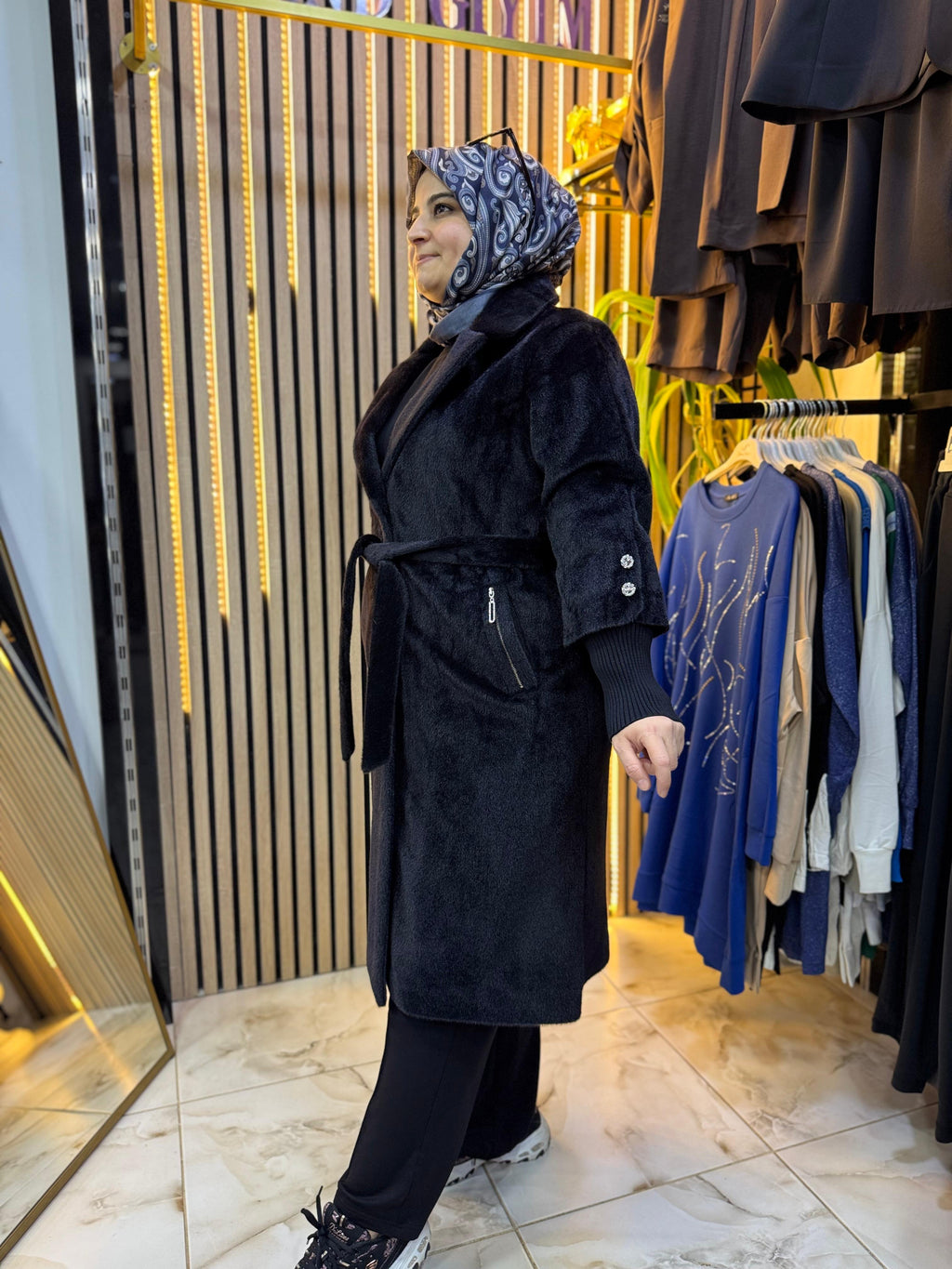 PREMİUM ANGORA KABAN SİYAH K10